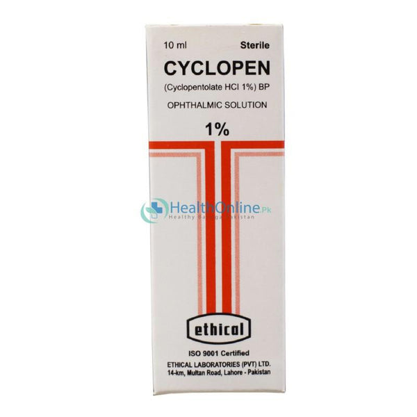 Cyclopen 1.00% Eye Drops 10 Ml